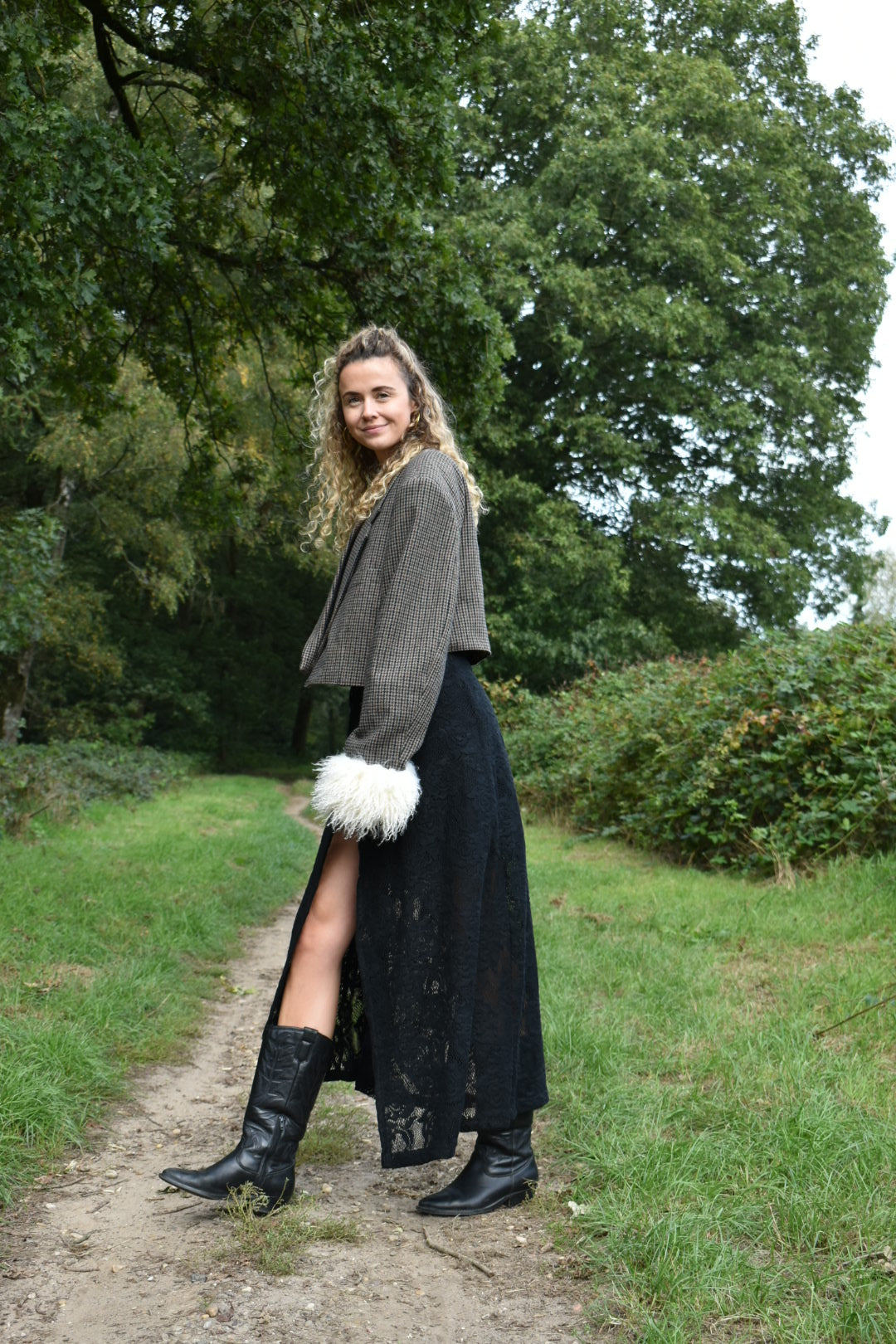 Zoë cropped blazer