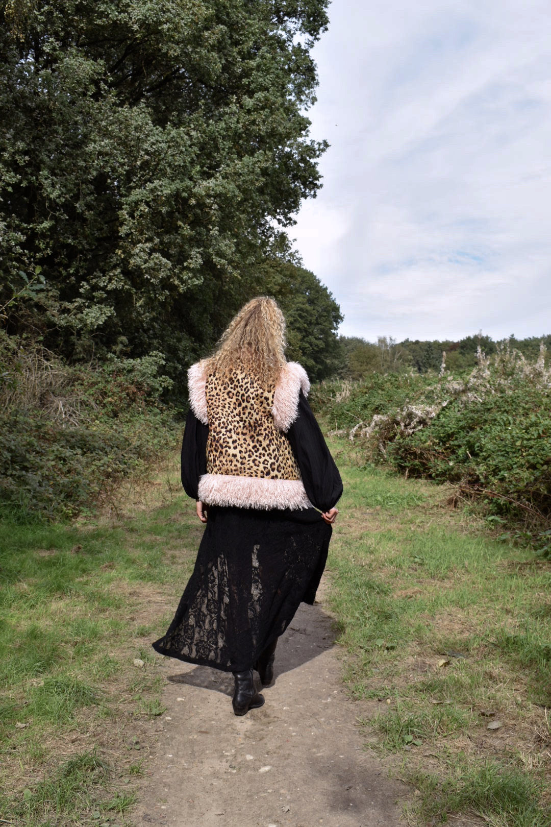 Olivia Cotton Lace Wrapskirt