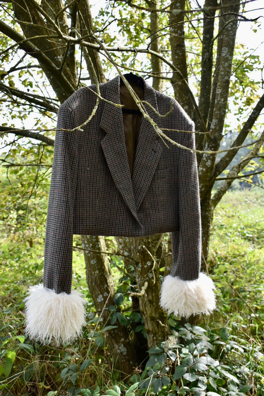 Zoë cropped blazer