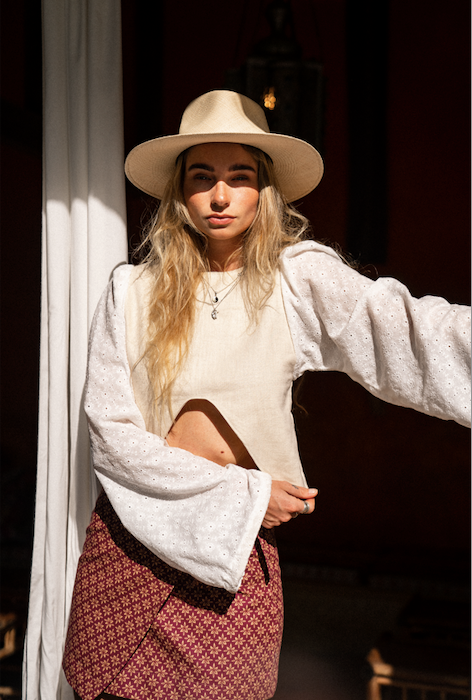 Fia Wrap skirt